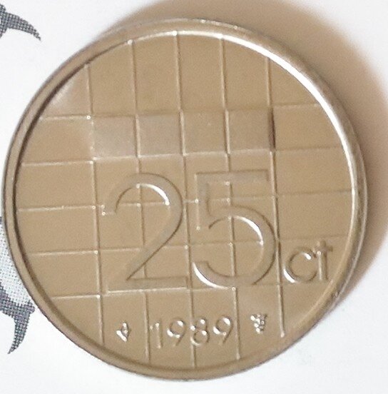 Beatrix 25 Cent 1989, FDC