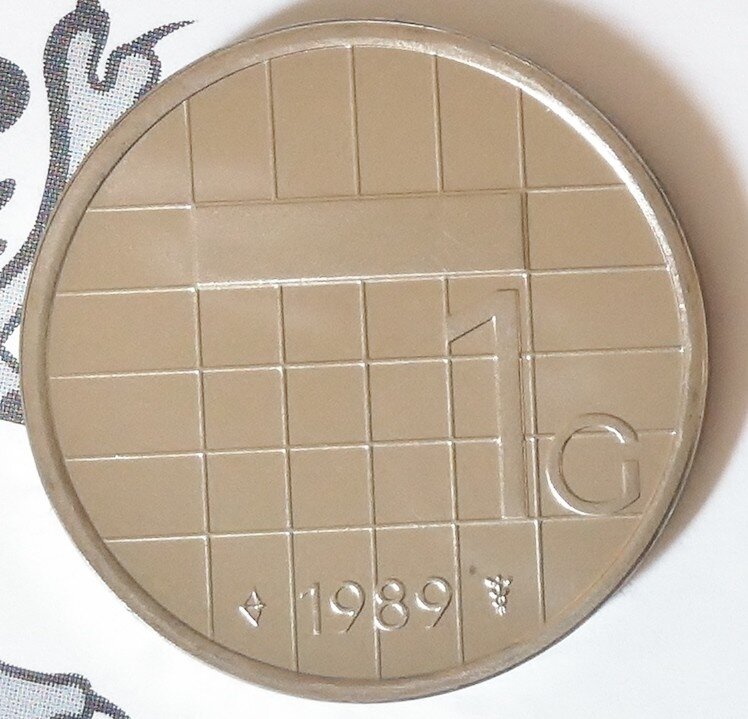 Beatrix 1 Gulden 1989, FDC