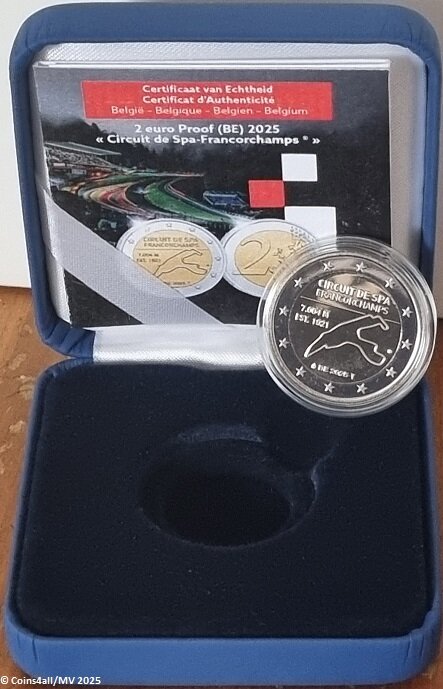 België 2 Euro 2025 