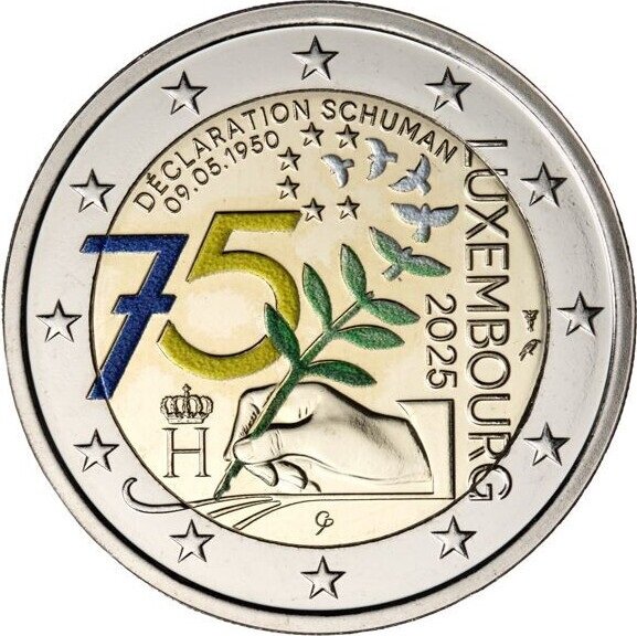 Luxemburg 2 Euro 2025 