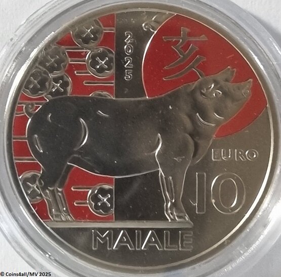 San Marino 10 Euro 2025 