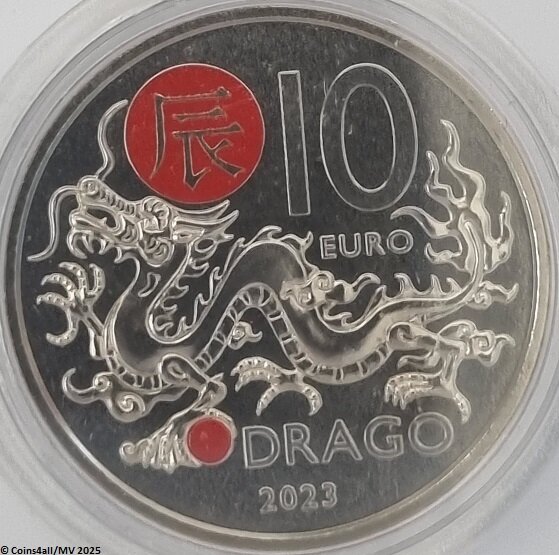 San Marino 10 Euro 2023 