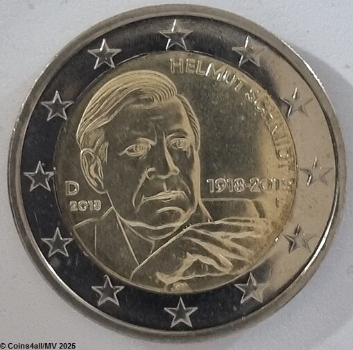 Duitsland 2 Euro 2018 