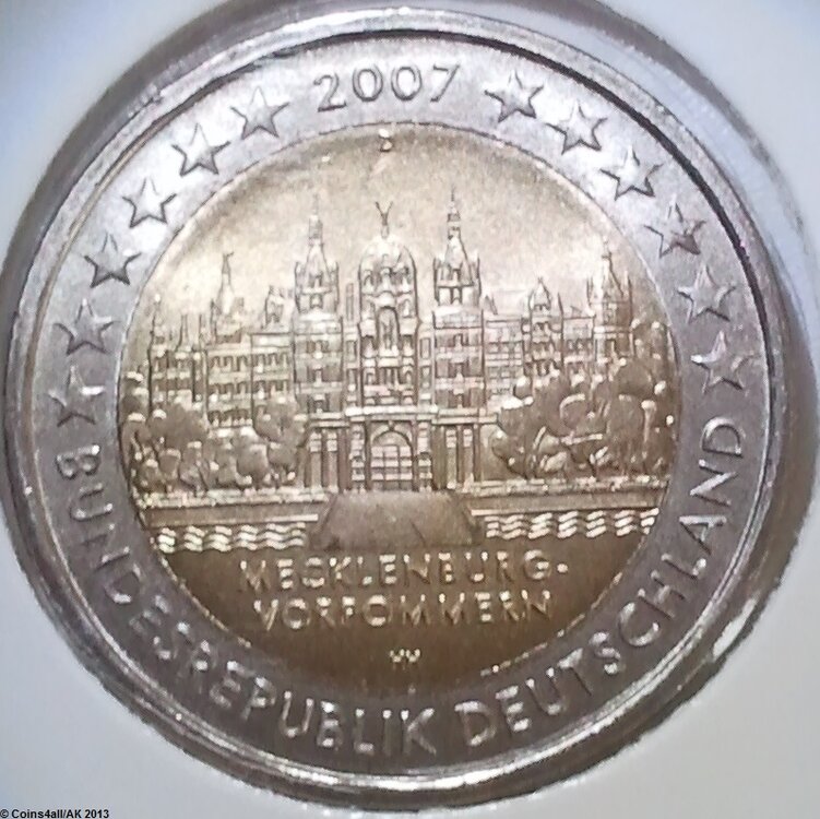 Duitsland 2 Euro 2007 