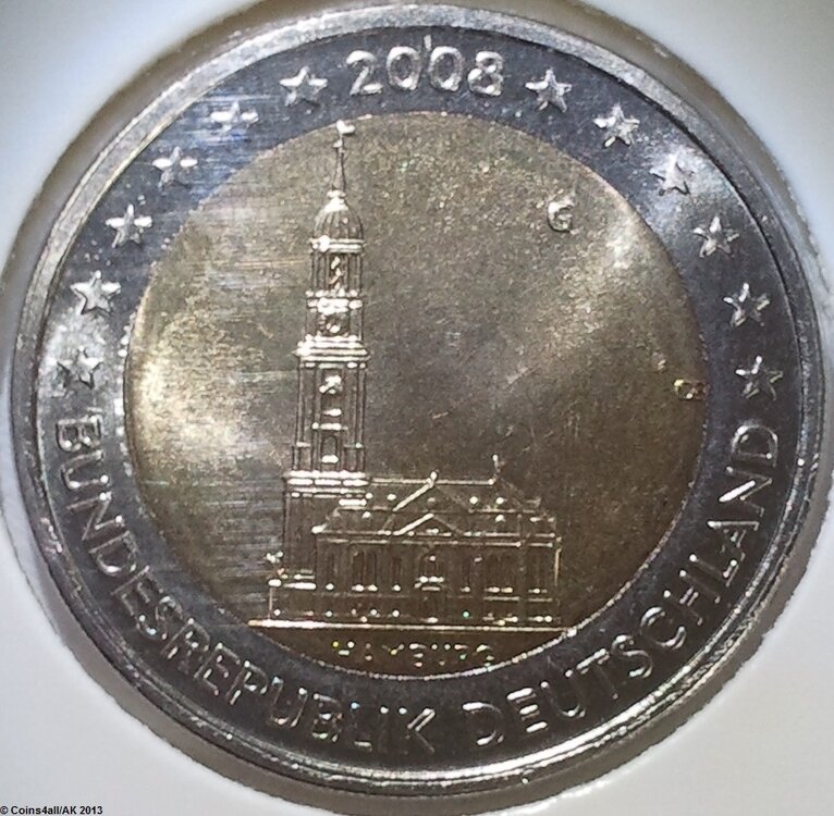 Duitsland 2 Euro 2008 