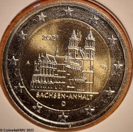 Duitsland 2 Euro 2021 