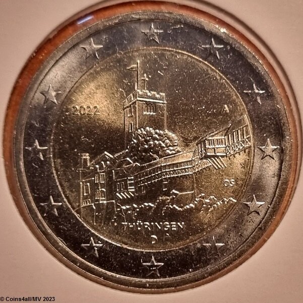 Duitsland 2 Euro 2022 