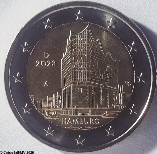 Duitsland 2 Euro 2023 