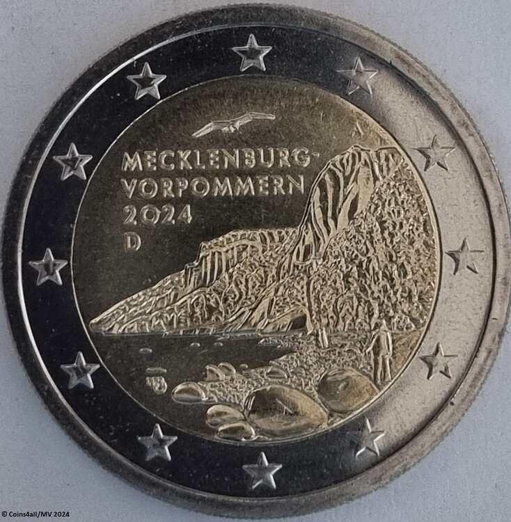 Duitsland 2 Euro 2024 