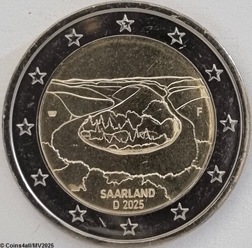 Duitsland 2 Euro 2025 