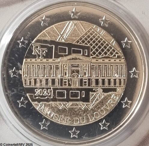 Frankrijk 2 Euro 2025 