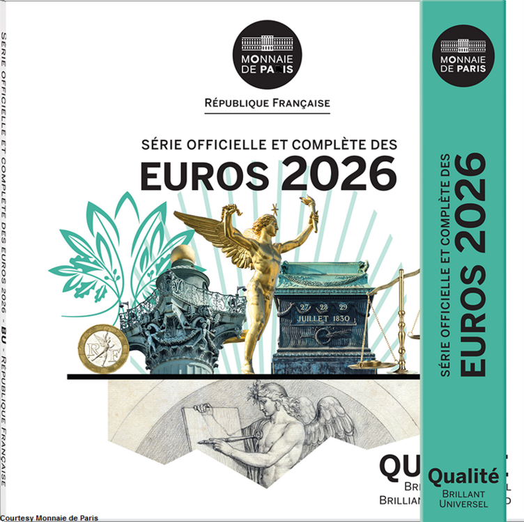Frankrijk BU-set 2026