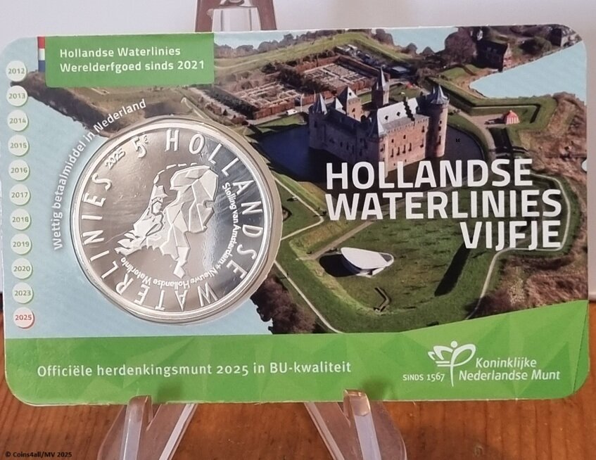 Nederland 5 euro 2025 
