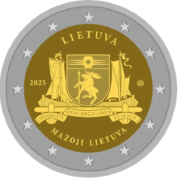 22 december: Litouwen 2 Euro 2025 