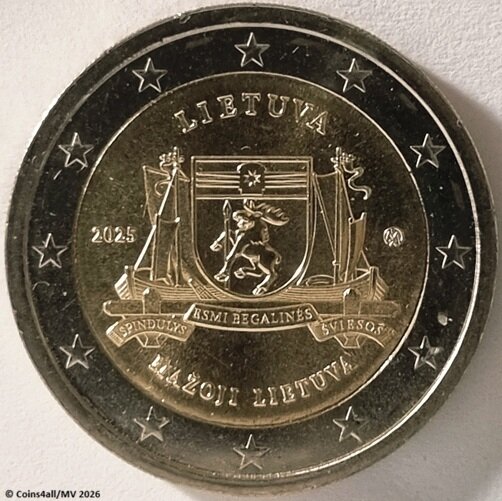 Litouwen 2 Euro 2025 