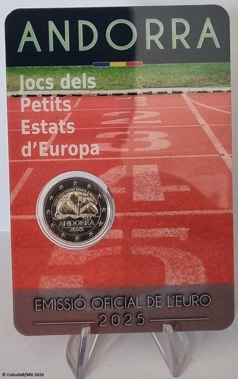 Andorra 2 Euro 2025 