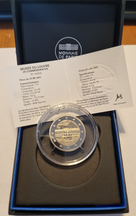 Frankrijk 2 Euro 2025 