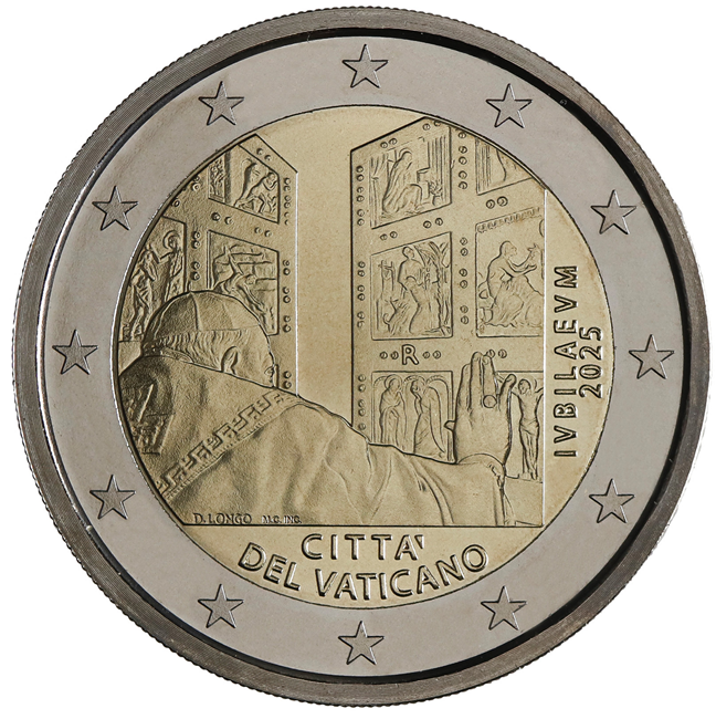Vaticaanstad 2 euro 2025 