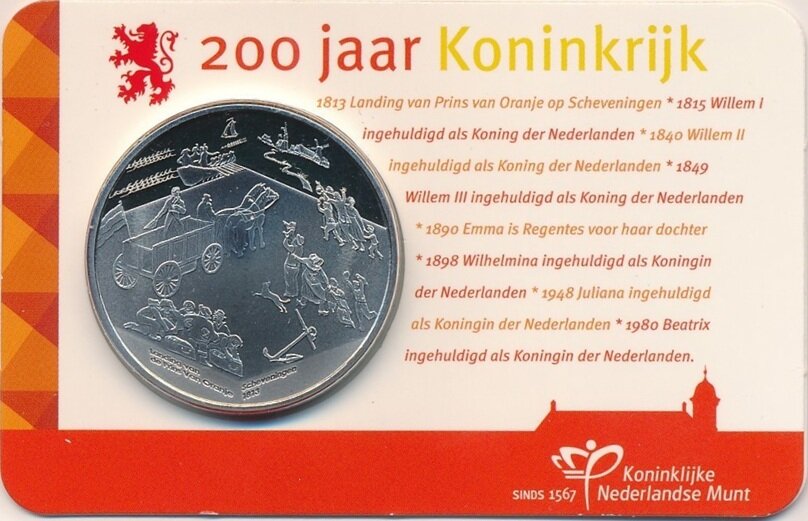 Nederland penning 2013 