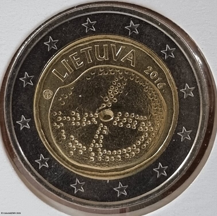 Litouwen 2 euro 2016 