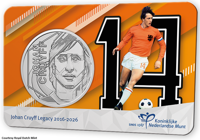 Nederland Penning 2026: 'Johan Cruyff Legacy', Oranje-Ajax Editie