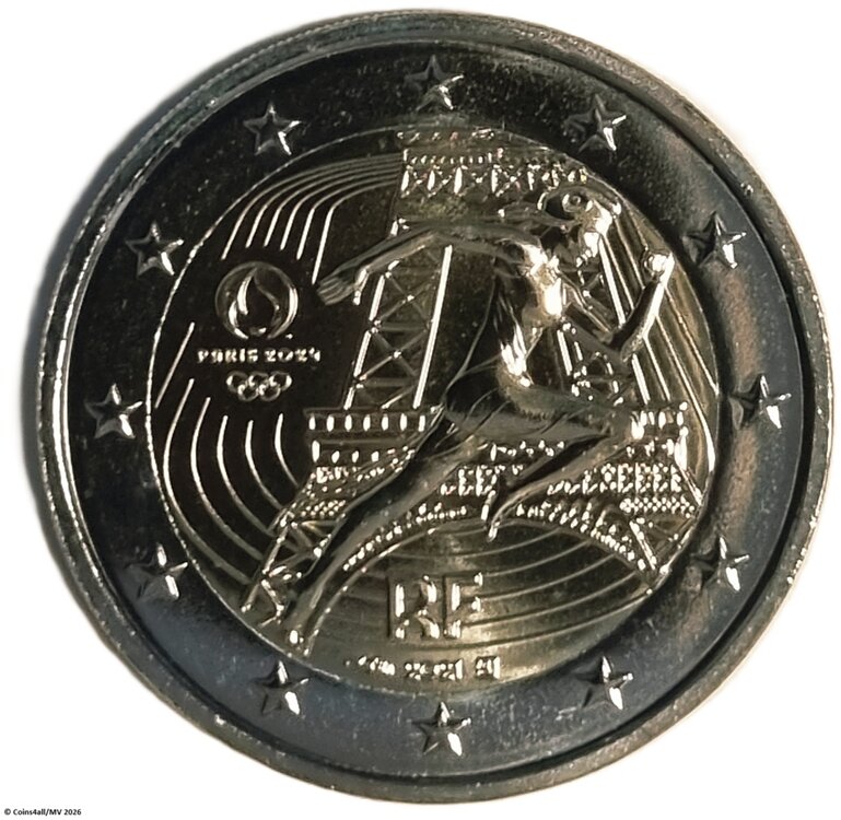 Frankrijk 2 Euro 2021 