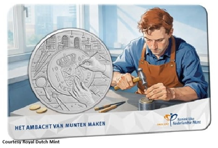 Nederland Penning 2026: 'Ambacht van munten maken', BU