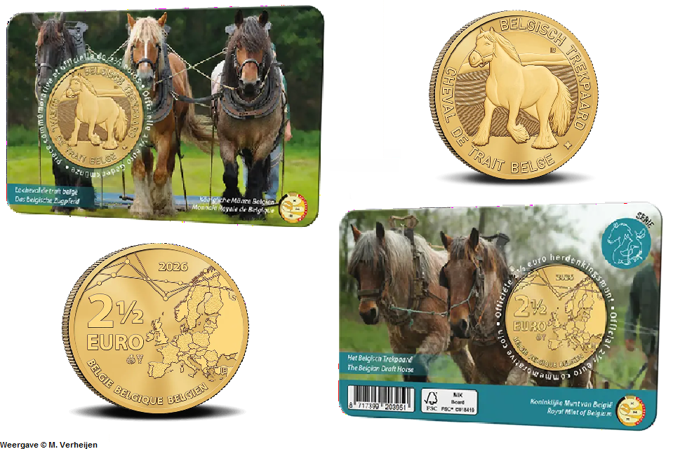 België 2½ Euro 2026 