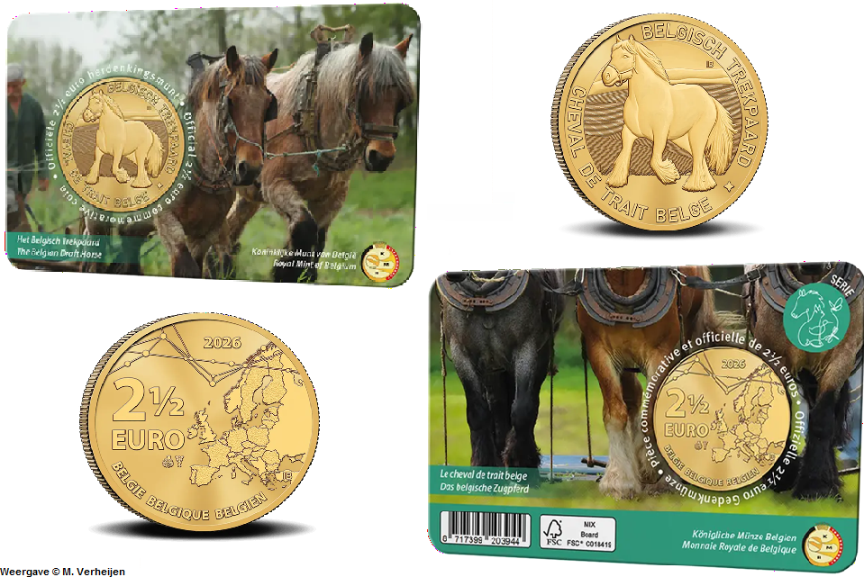 België 2½ Euro 2026 