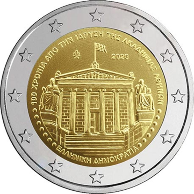 Griekenland 2 Euro 2026 
