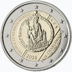 Luxemburg 2 Euro 2026 