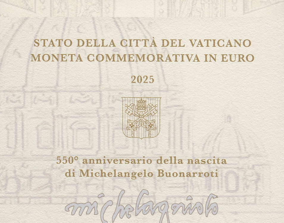 Vaticaanstad 2 euro 2025 