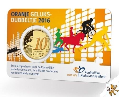 Nederland 10 cent 2016 