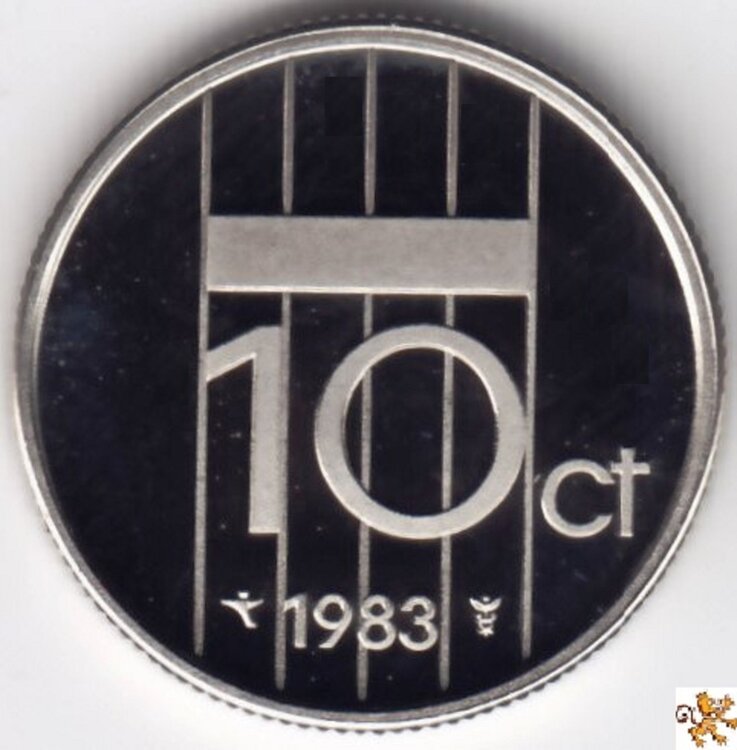 10 Cent 1983, Proof
