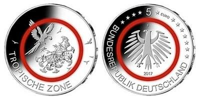 Duitsland 5 Euro 2017 