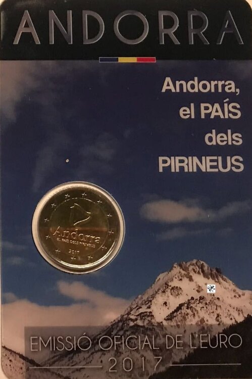 Andorra 2 Euro 2017 