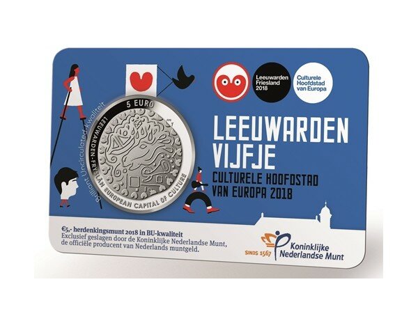 Nederland 5 euro 2018 