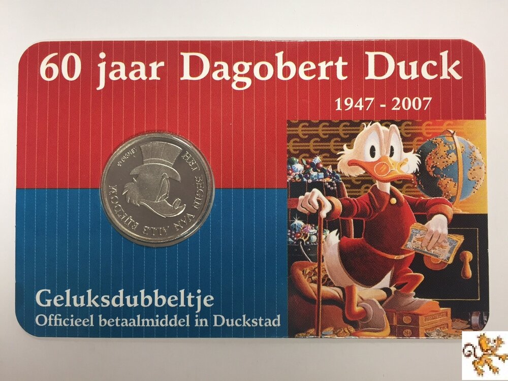 Nederland 2 Euro 2007 Coincard 