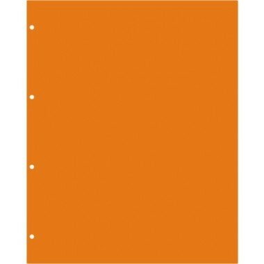 Hartberger Systeembladen tussenbladen oranje, 10 stuks