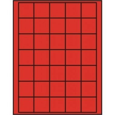 Muntenbox rookglas met 35 vierkante vakjes voor munten tot 36 mm Ø.