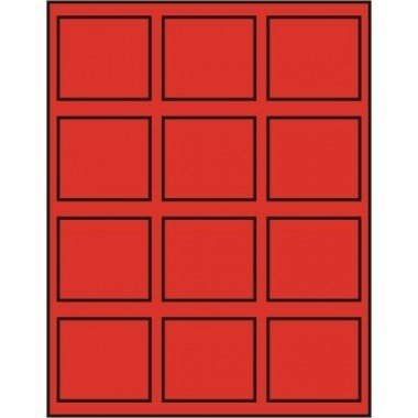 Muntenbox standaard met 12 rechthoekige vakjes van 69 x 62 mm