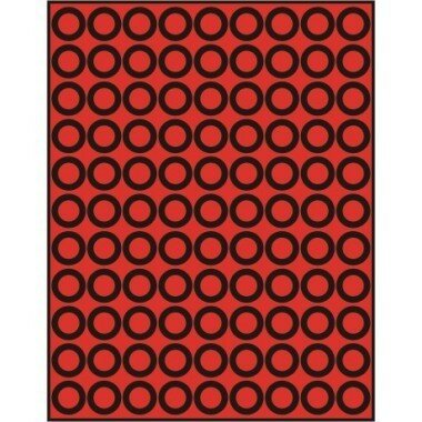 Muntenbox rookglas met 99 ronde vakjes voor munten tot 20 mm.
