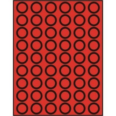 Muntenbox 2154 met 54 ronde vakjes van 25¾ mm