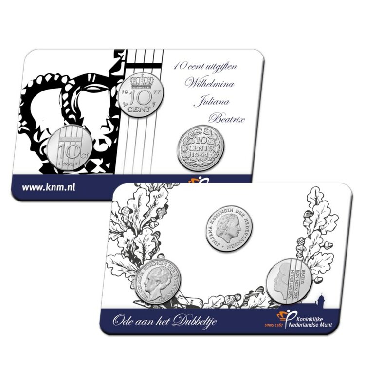 Nederland Numismatische coincard 2018 