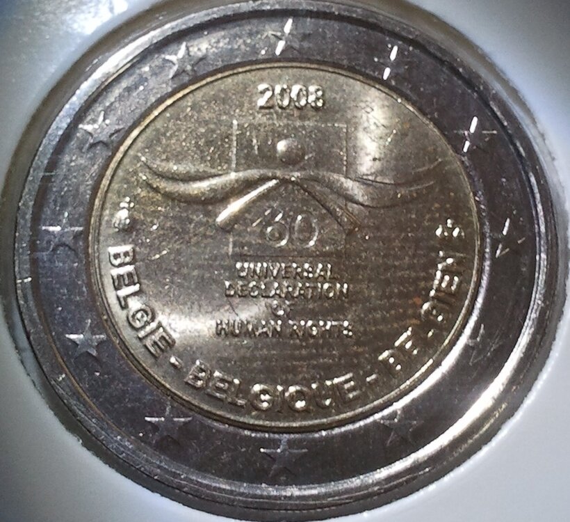 België 2 Euro 2008 