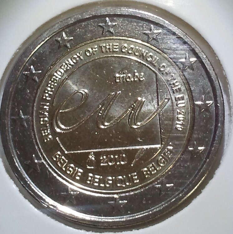 België 2 Euro 2010 