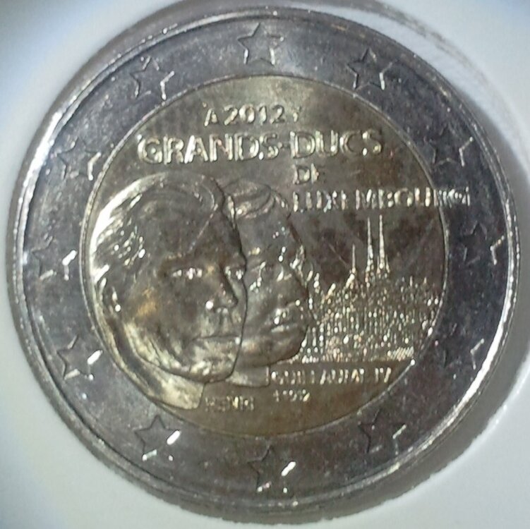 Luxemburg 2 Euro 2012 