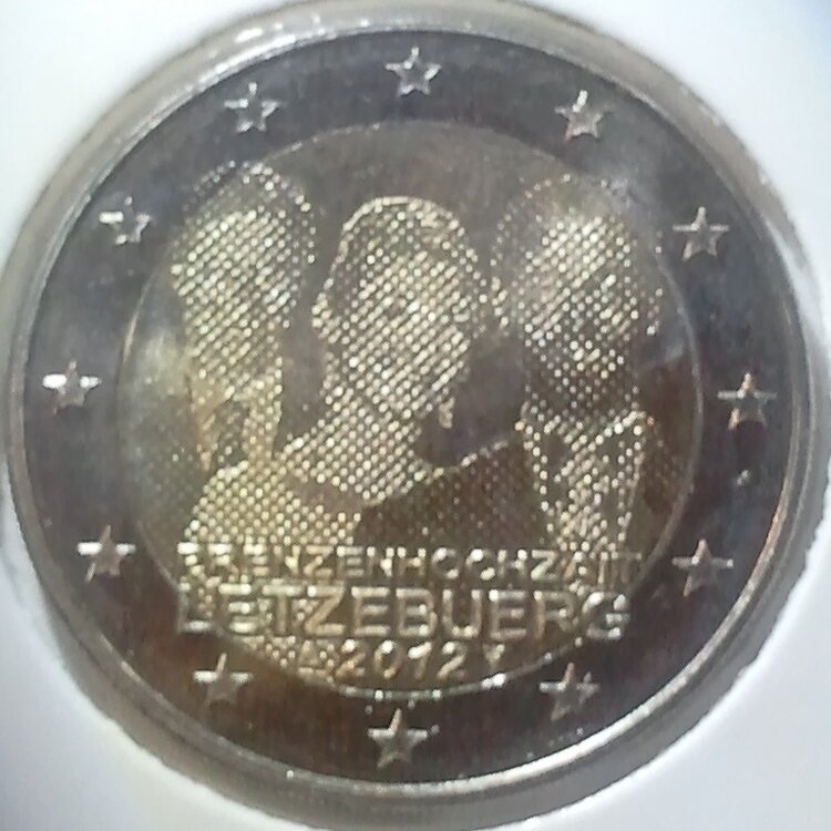 Luxemburg 2 Euro 2012 