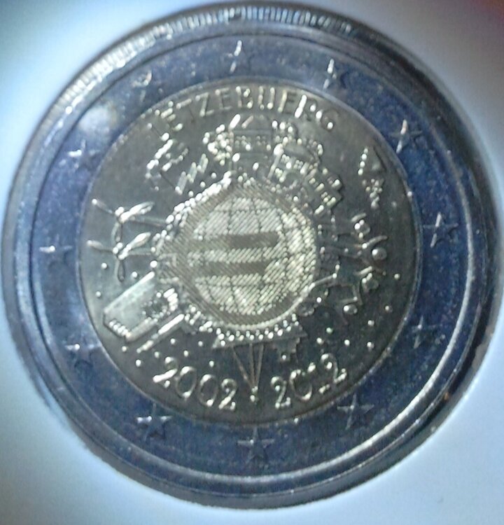 Luxemburg 2 Euro 2012 