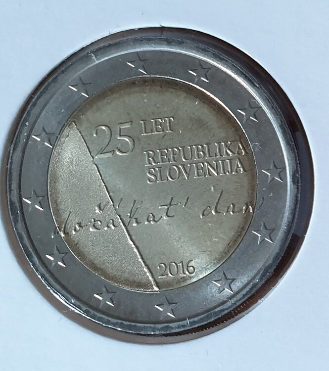 Slovenië 2 euro 2016 